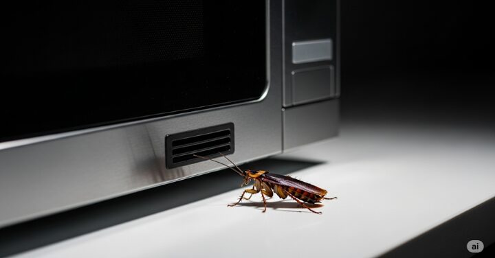 電子レンジ ゴキブリ