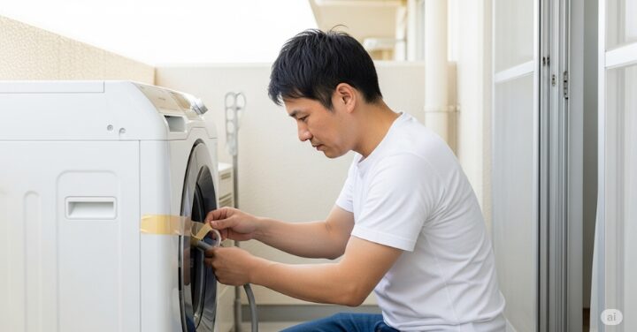 洗濯機 外置き ゴキブリ