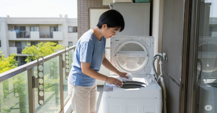 洗濯機 外置き ゴキブリ