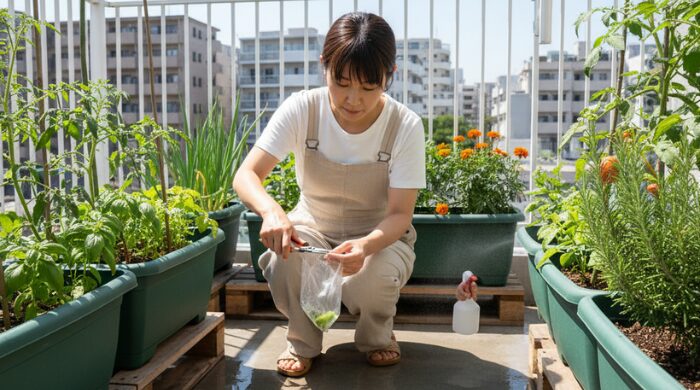 ベランダ 家庭菜園 ゴキブリ