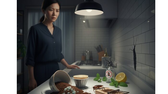 コーヒーかす ゴキブリ